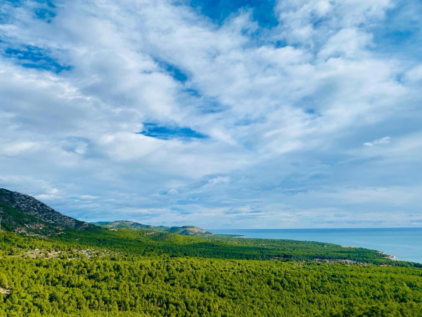 Precioso Atico En La Sierra De Irta Apartment Alcoceber Ngoại thất bức ảnh