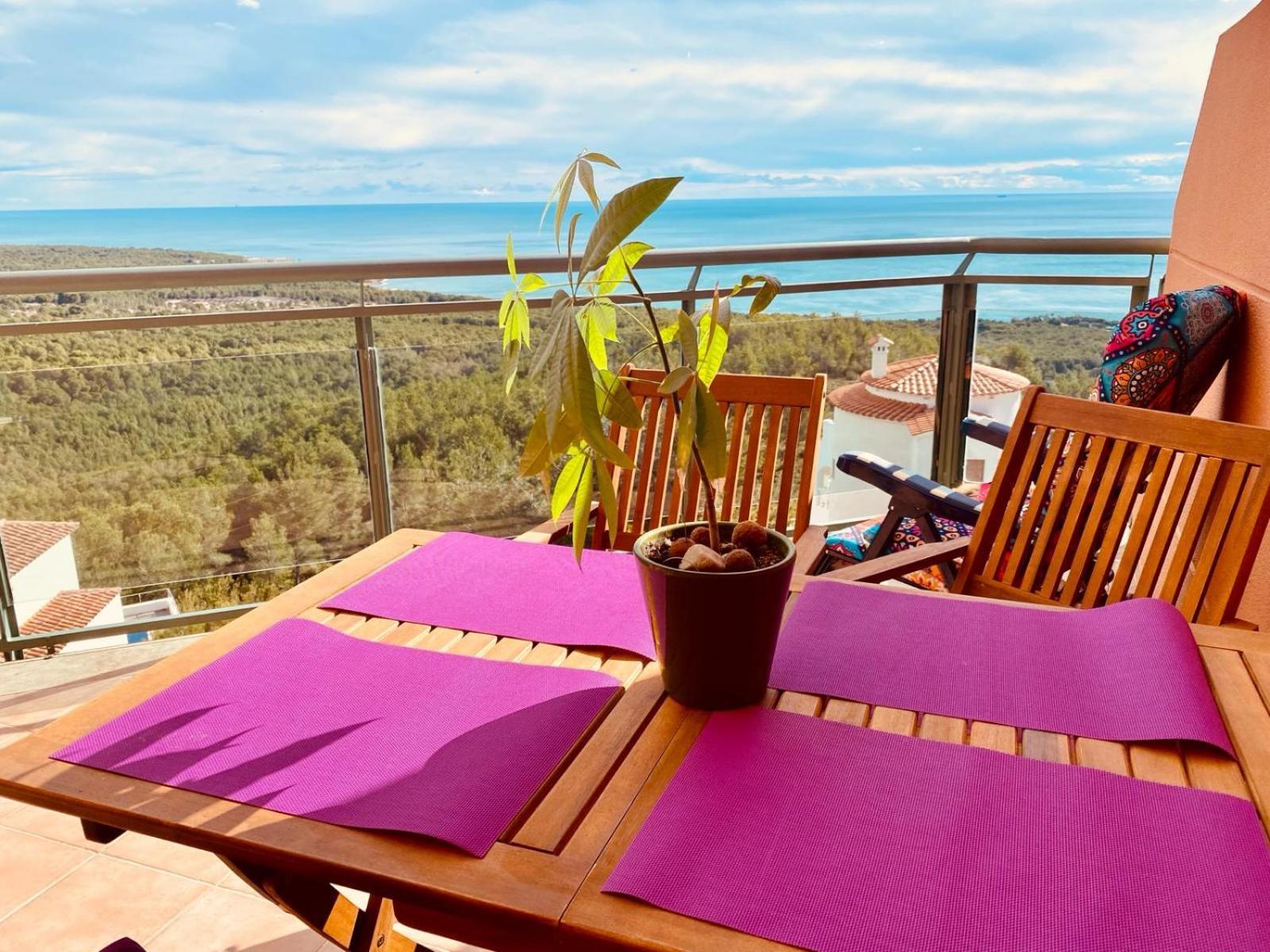 Precioso Atico En La Sierra De Irta Apartment Alcoceber Ngoại thất bức ảnh